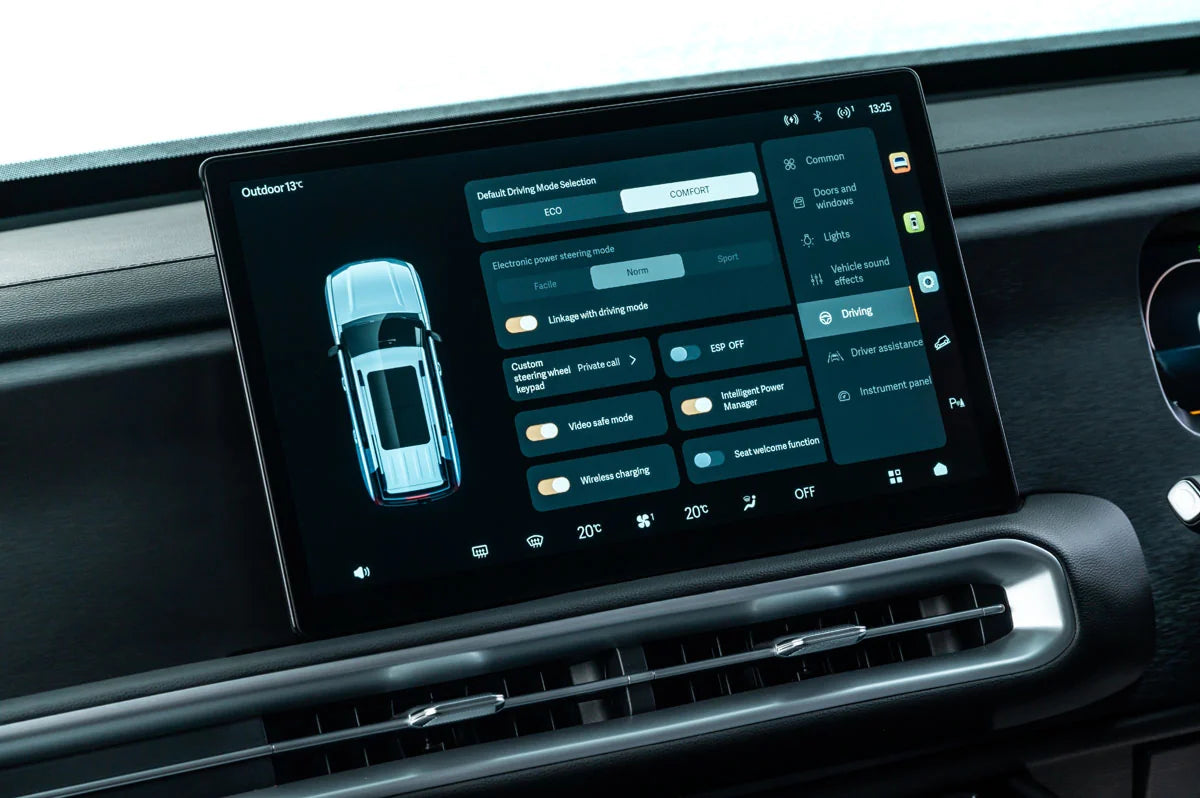 Driving Modes & Convenience Features