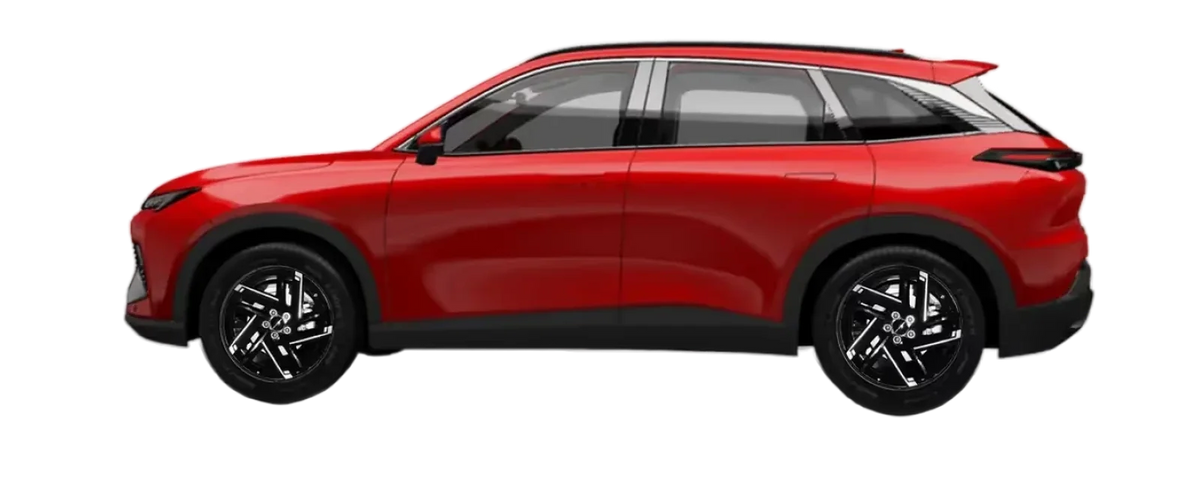 BAIC X55 Plus in Passion Red